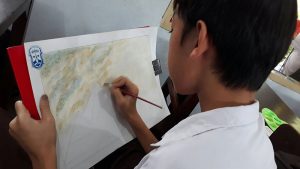 BELAJAR MELUKIS DI HARI RABU