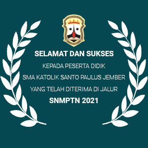 Daftar Siswa SMAK St Paulus Diterima Jalur SNMPTN 2021