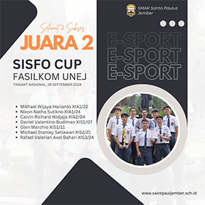 Juara 2 Sisfo Cup-Fasilkom UNEJ