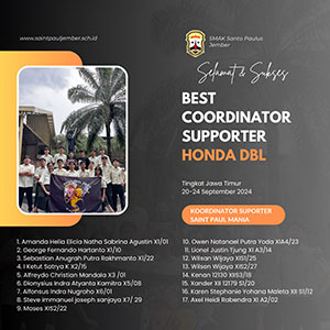 Best Coordinator Supporter-Honda DBL