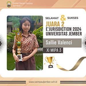 Juara 2 E'Jurisdiction 2024 - Universitas Jember