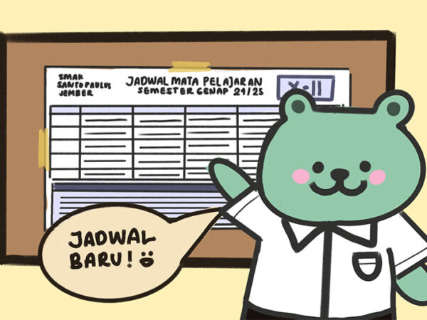 Tahun Baru, Semester Baru, Jadwal Baru!