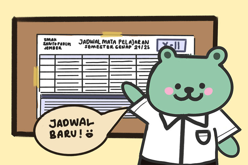 Tahun Baru, Semester Baru, Jadwal Baru!