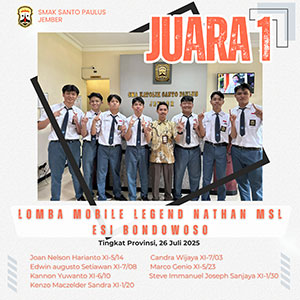 Juara 1 Lomba Mobile Legend Nathan MSL - ESI BONDOWOSO