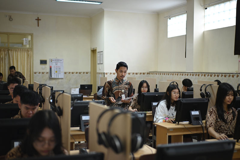 Simulasi ANBK Perdana di Saint Paul: Persiapan Buat Masa Depan