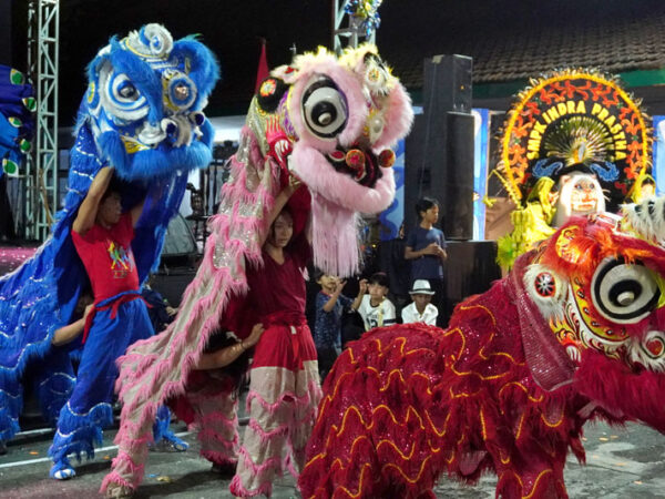 Barongsai SMAK Santo Paulus Meriahkan Indra Prastha Festival