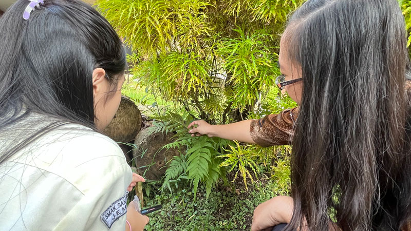 Serunya Observasi Tanaman Bersama Kelas X