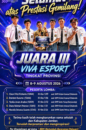 Juara 3 Viva Esport