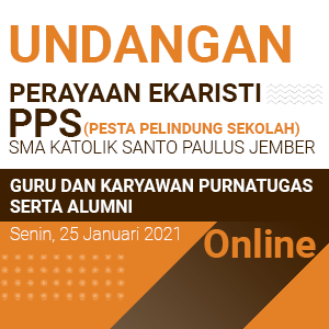 Undangan Perayaan Ekaristi Pesta Pelindung Sekolah (PPS) 2021