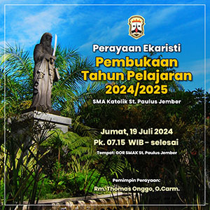 Informasi Misa Pembukaan Tahun Pelajaran 2024/2025