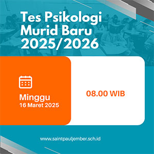 Informasi Tes Psikologi Peserta Didik Baru 2025/2026 Informasi Tes Psikologi Peserta Didik Baru 2025/2026