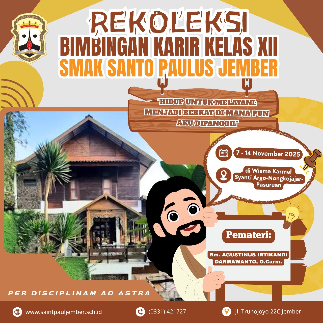 Rekoleksi Bimbingan Karir Kelas XII