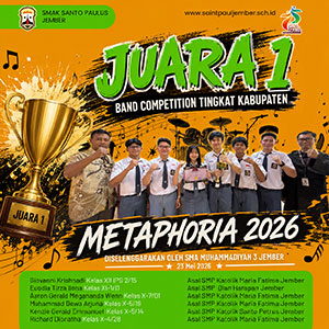 Juara 1 Metaphoria 2026-SMA Muhammadiyah 3 Jember