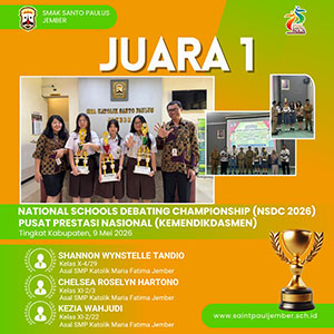 Juara 1 National Schools Debating Championship (NSDC 2026)-Pusat Prestasi Nasional (Kemendikdasmen)