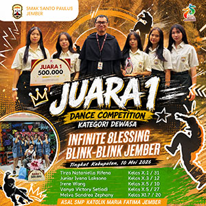 Juara 1 Infinite 8lessing - Blink-Blink Jember