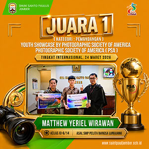 Juara 1 (Kategori : pemandangan) Youth Showcase by Photographic Society of America-Photographic Society of America (PSA)