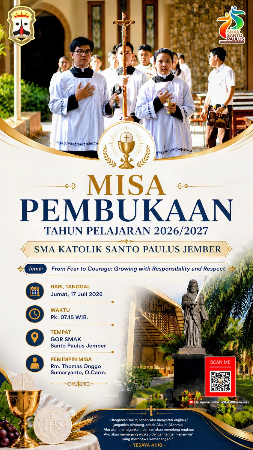 Misa Pembukaan Tahun Pelajaran 2026/2027