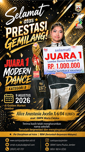 Juara 1 Modern Dance Kategori B-Golden Market