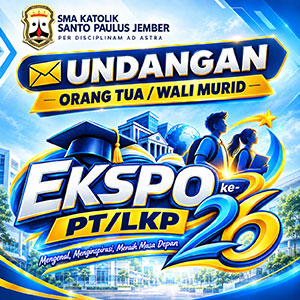 Undangan Ekspo Perguruan Tinggi/ Lembaga Kepada Orang Tua/Wali Murid Kelas X, XI, dan XII