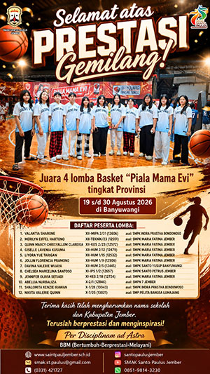Juara 4 Lomba Basket Piala Mama Evi