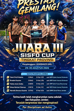 Juara 3 SISCO CUP-UKMOMACO UNEJ