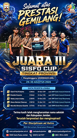 Juara 3 SISCO CUP-UKMOMACO UNEJ