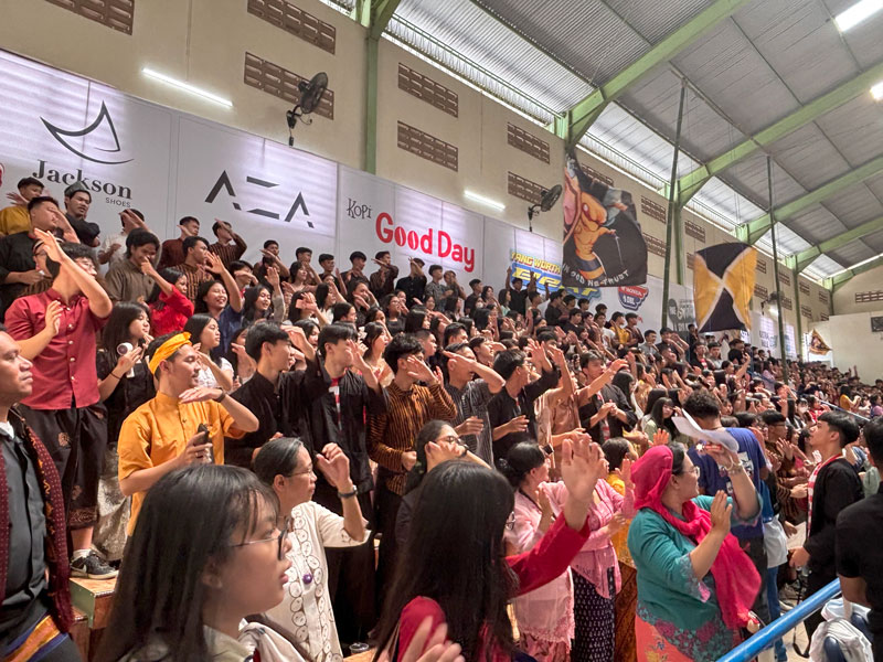 Semangat Saint Paul Mania dari Tribun untuk Tim